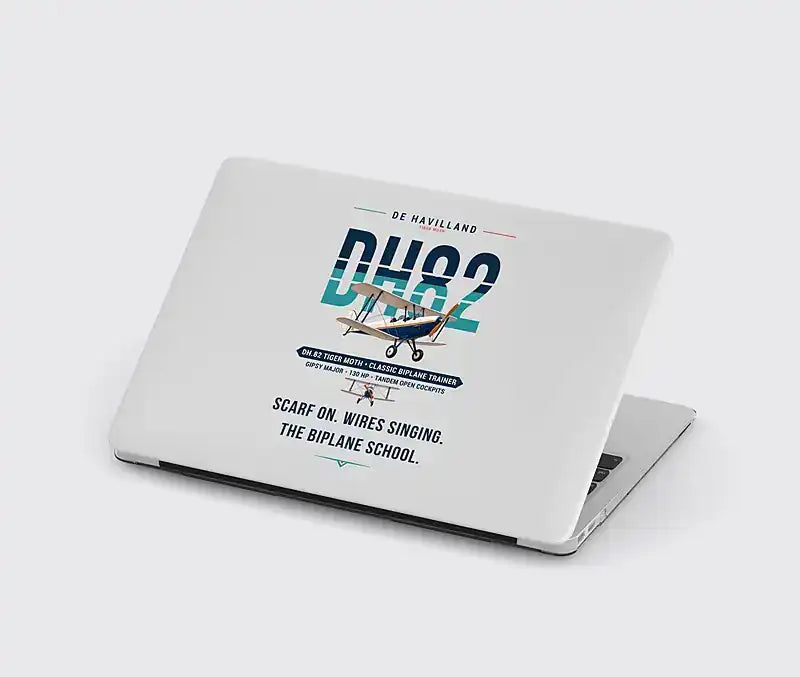 de Havilland DH.82 Tiger Moth - Original - MacBook Case - Light Gray