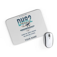 Thumbnail for de Havilland DH.82 Tiger Moth - Original + Name - Mouse Pad - Light Gray