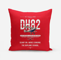 Thumbnail for de Havilland DH.82 Tiger Moth - Original - Pillow - Red