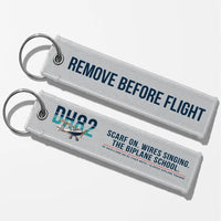 Thumbnail for de Havilland DH.82 Tiger Moth Aviator Key Chains - Light Gray - Original - Remove Before Flight