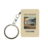 Thumbnail for de Havilland DH.82 Tiger Moth - Poster + Name - Key Chain - Beige
