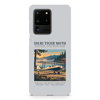 Thumbnail for de Havilland DH.82 Tiger Moth - Poster - Samsung Case - Light Gray