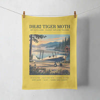 Thumbnail for de Havilland DH.82 Tiger Moth - Poster - Towel - Yellow