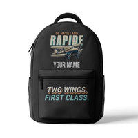 Thumbnail for de Havilland DH.89A Dragon Rapide - 3D Backpack - Cartoon + Name - Gray