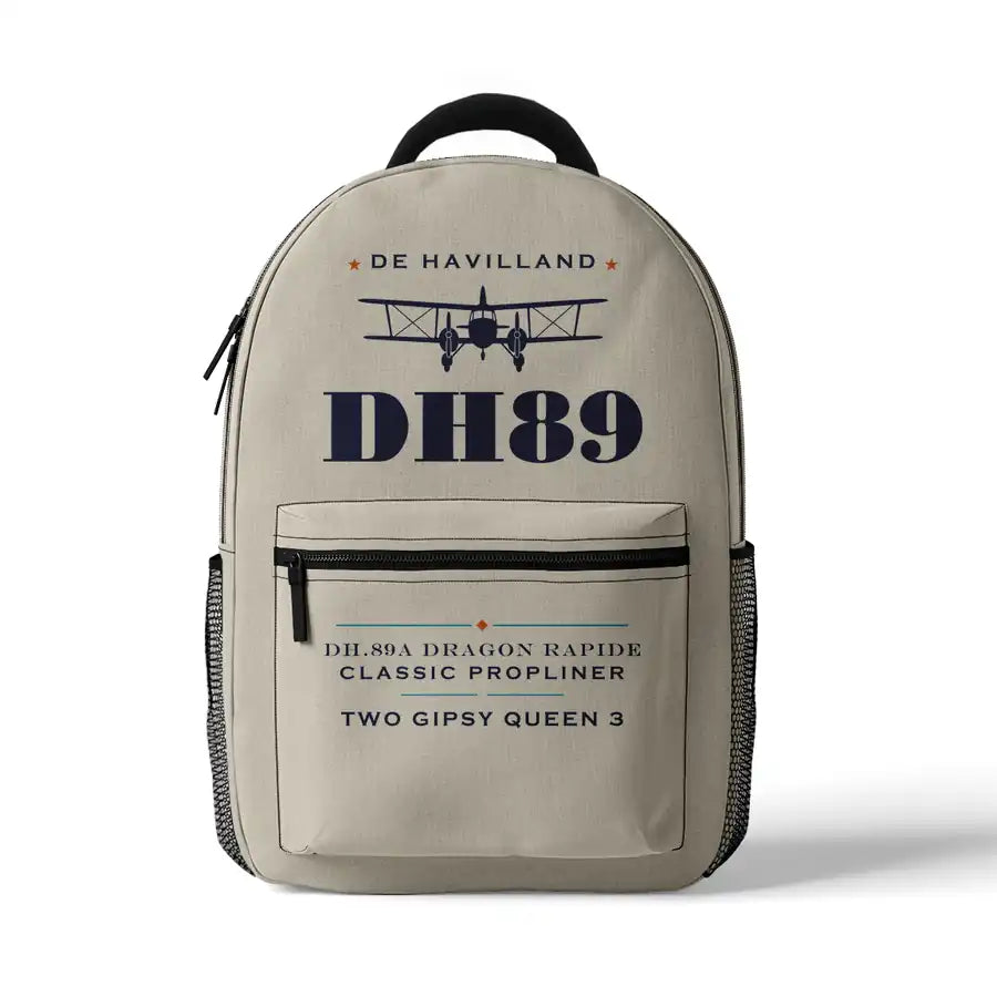de Havilland DH.89A Dragon Rapide - 3D Backpack - Heritage - Beige