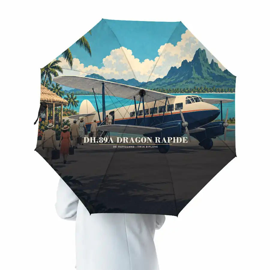 de Havilland DH.89A Dragon Rapide - 3D - Umbrella