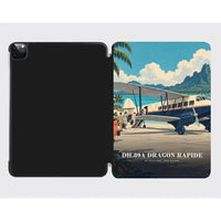 Thumbnail for de Havilland DH.89A Dragon Rapide - 3D - iPad Case - Black