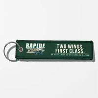Thumbnail for de Havilland DH.89A Dragon Rapide Aviator Key Chains - Dark Green - Cartoon
