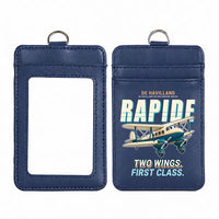 Thumbnail for de Havilland DH.89A Dragon Rapide - Cartoon - ID Card Holder - Navy Blue