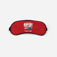 Thumbnail for de Havilland DH.89A Dragon Rapide - Cartoon + Name - Sleep Mask - Red