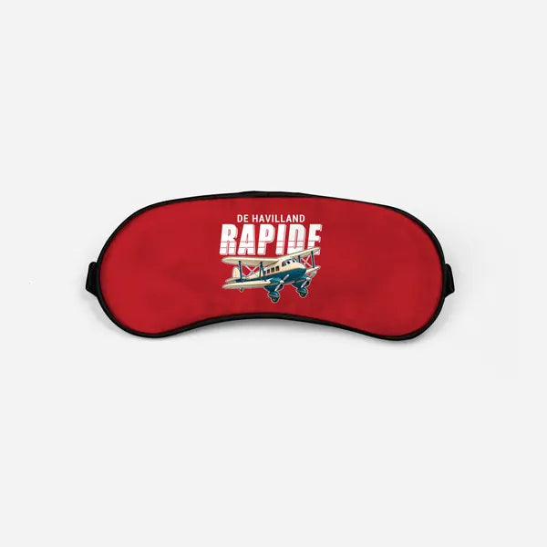 de Havilland DH.89A Dragon Rapide - Cartoon - Sleep Mask - Red