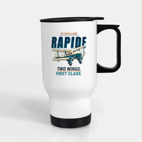 Thumbnail for de Havilland DH.89A Dragon Rapide - Cartoon - Stainless Steel with Holder - White