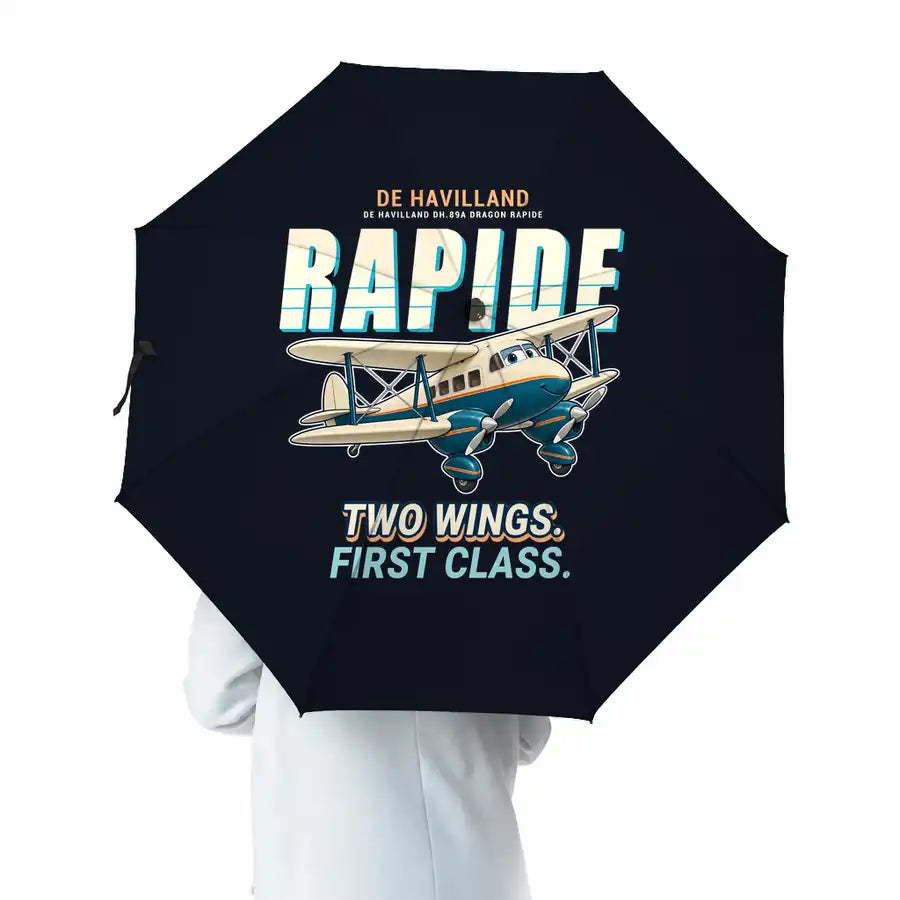 de Havilland DH.89A Dragon Rapide - Cartoon - Umbrella