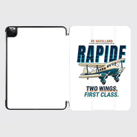 Thumbnail for de Havilland DH.89A Dragon Rapide - Cartoon - iPad Case - White