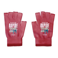 Thumbnail for de Havilland DH.89A Dragon Rapide - Gloves - Cut - Cartoon + Name - Red