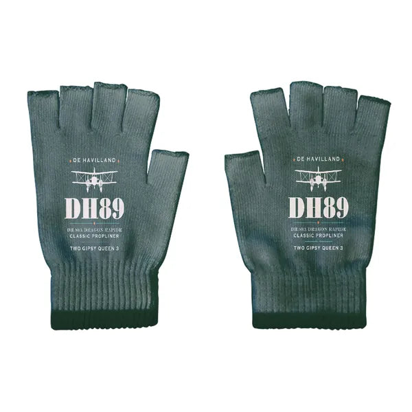 de Havilland DH.89A Dragon Rapide - Gloves - Cut - Heritage - Dark Green