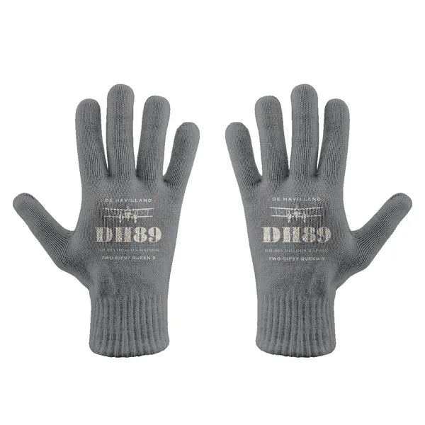 de Havilland DH.89A Dragon Rapide - Gloves - Full - Heritage - Gray