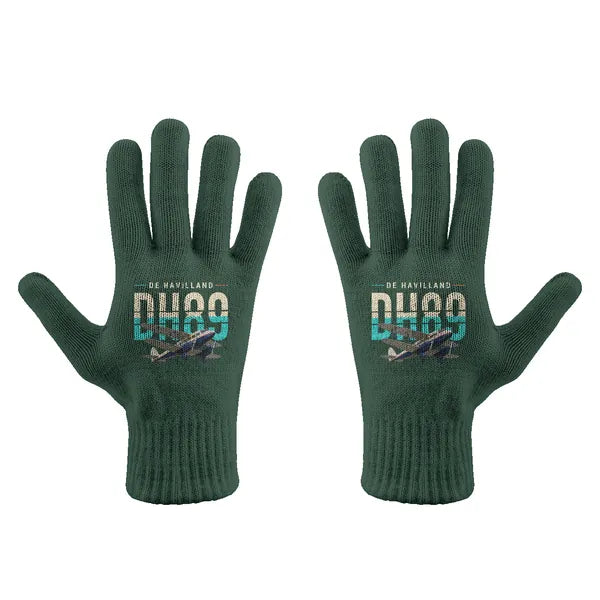 de Havilland DH.89A Dragon Rapide - Gloves - Full - Original - Dark Green