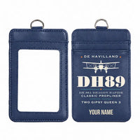 Thumbnail for de Havilland DH.89A Dragon Rapide - Heritage - ID Card Holder - Navy Blue + Name
