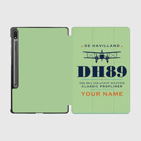 Thumbnail for de Havilland DH.89A Dragon Rapide - Heritage + Name - Samsung Tablet - Light Green