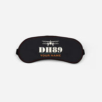 Thumbnail for de Havilland DH.89A Dragon Rapide - Heritage + Name - Sleep Mask - Black