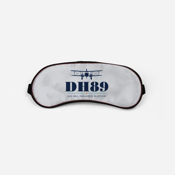 de Havilland DH.89A Dragon Rapide - Heritage - Sleep Mask - Light Gray