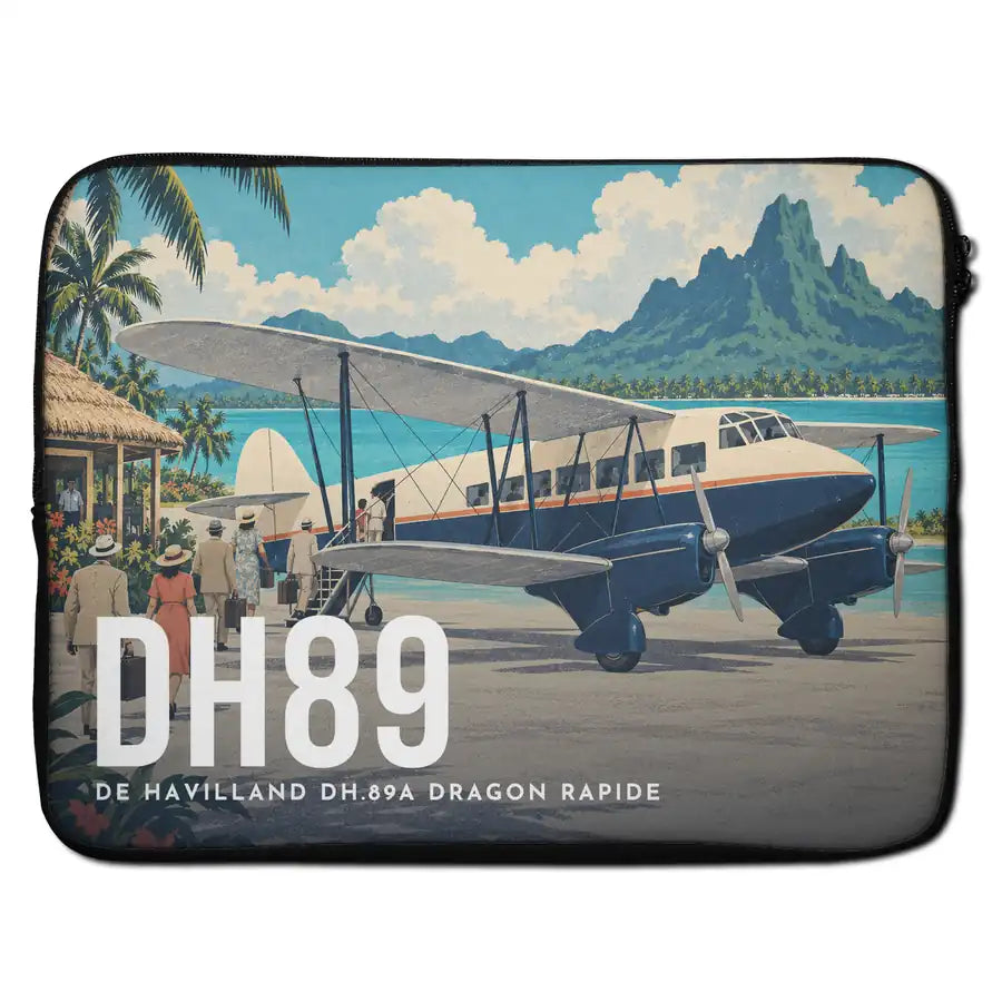 de Havilland DH.89A Dragon Rapide - Laptop Sleeve