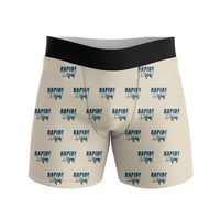 Thumbnail for de Havilland DH.89A Dragon Rapide - Men Boxers - Cartoon Pattern - Beige