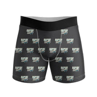 Thumbnail for de Havilland DH.89A Dragon Rapide - Men Boxers - Cartoon Pattern - Black