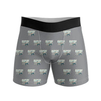 Thumbnail for de Havilland DH.89A Dragon Rapide - Men Boxers - Cartoon Pattern - Gray