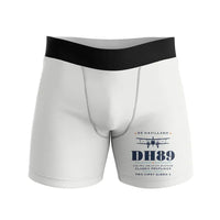 Thumbnail for de Havilland DH.89A Dragon Rapide - Men Boxers - Heritage - White