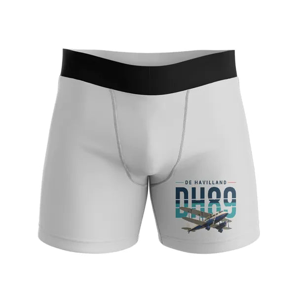 de Havilland DH.89A Dragon Rapide - Men Boxers - Original - Light Gray