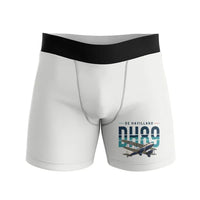 Thumbnail for de Havilland DH.89A Dragon Rapide - Men Boxers - Original - White