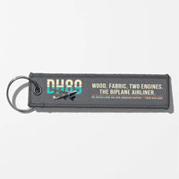 Thumbnail for de Havilland DH.89A Dragon Rapide Aviator Key Chains - Gray - Original