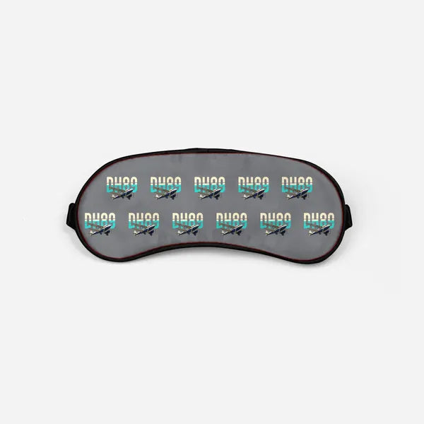 de Havilland DH.89A Dragon Rapide - Original Pattern - Sleep Mask - Gray