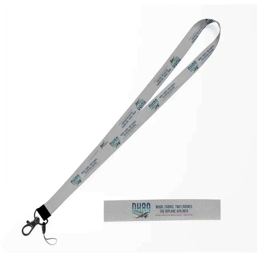 de Havilland DH.89A Dragon Rapide Lanyard & ID Holders lanyard - Original - Light Gray