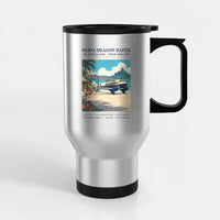 Thumbnail for de Havilland DH.89A Dragon Rapide - Poster - Stainless Steel with Holder - Silver