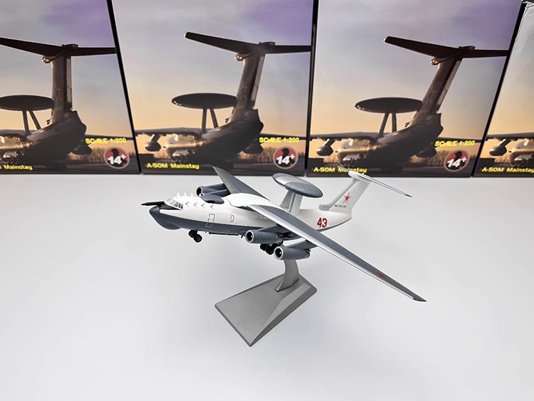 1/200 Beriev A-50 Airborne Early Warning And Control Airplane Model