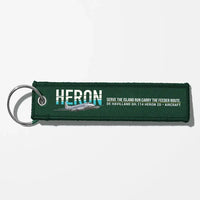Thumbnail for de Havilland DH.114 Heron 2D Aviator Key Chains - Dark Green