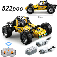 Thumbnail for 522Pcs Buggy Off Road Car For RC Building Blocks Car Model