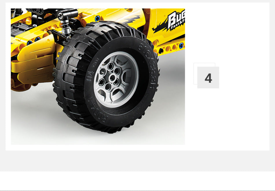 522Pcs Buggy Off Road Car For RC Building Blocks Car Model