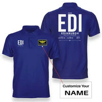 Thumbnail for EDI - Tag - Double-Side Polo - Blue + Name