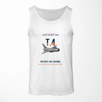 Thumbnail for English Electric Lightning T.4 Two Seats One Lightning Designed Tank Tops — White