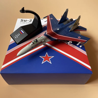 Thumbnail for 1/100 Russia SU-27 Warrior Flanker Fighter Military Airplane Model