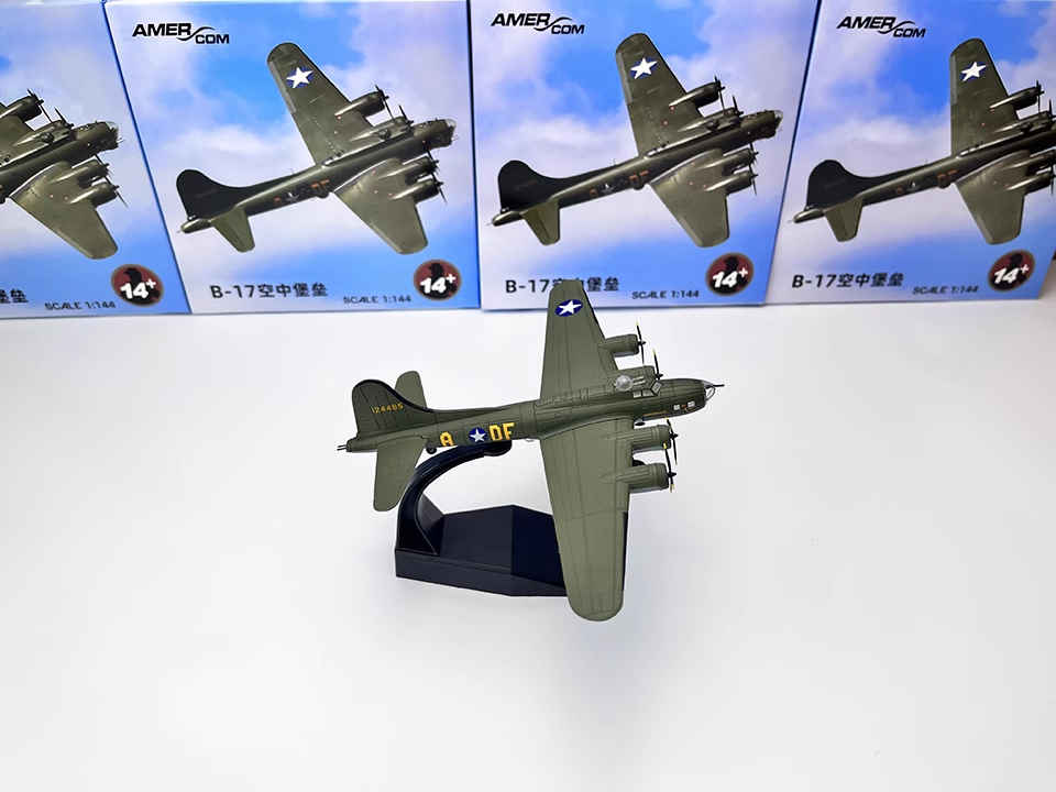 1:144 American B-17 bomber Aircraft Airplane Model