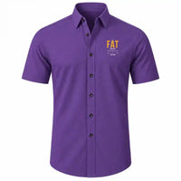 Thumbnail for Fresno Yosemite International Airport (FAT) Shirts - Short Sleeve Shirt - Tag Custom - Purple + NAME