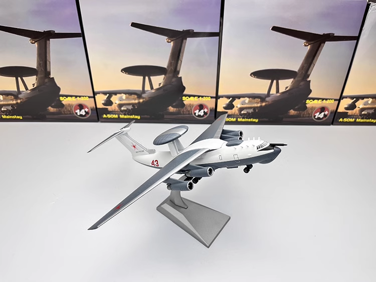 1/200 Beriev A-50 Airborne Early Warning And Control Airplane Model