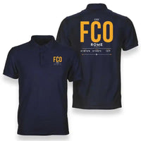 Thumbnail for FCO - Tag - Double-Side Polo - Navy Blue
