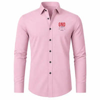 Thumbnail for Maurice Bishop International Airport (GND) Shirts - Long Sleeve Shirt - Tag Custom - Pink + NAME