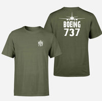 Thumbnail for Boeing 737 & Plane Designed Double-Side T-Shirts